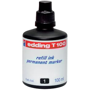 Nachfülltinte edding T 100, 100 ml, schwarz