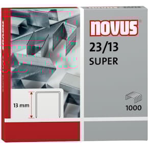 Heftklammern Novus 23/13 Super, verzinkt, 1.000 St.