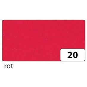 Moosgummi Folia, 2 mm, hochrot, 20 x 29 cm