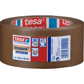 Packtejp TESA 4100 PVC 50mmx66m brun