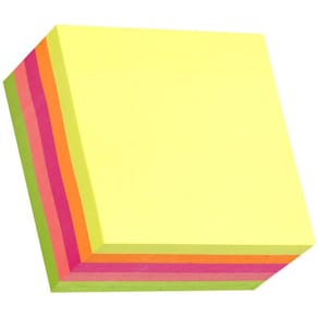 Notes STANDARD kub 76x76mm neon 450bl
