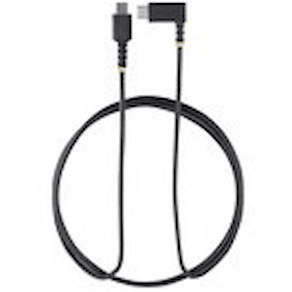 StarTech.com 6ft (2m) USB C Charging Cable Right Angle, 60W PD