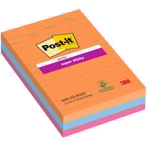 Haftnotizblock Post-it Super Sticky Notes Bangkok, 101 x 152 mm, 