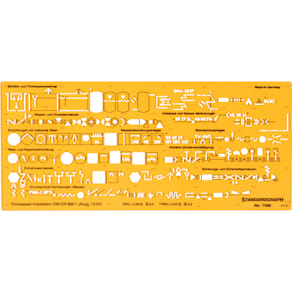 Installationsschablone Standardgraph TRWI tr