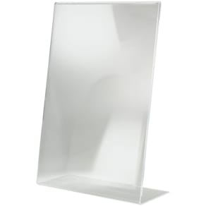 Tischaufsteller Sigel, A3 hoch, glasklar, Acryl