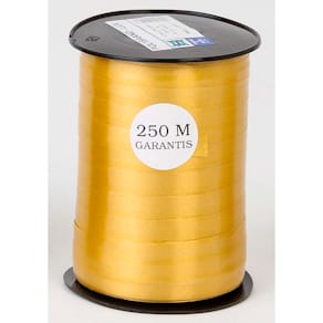 Gavebånd, 250.00 m, pp, Gold, 1 reel No. 06