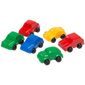 Bilar 7cm sorterade färger