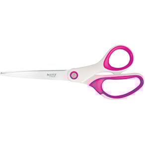 Schaar Leitz WOW, 20,5 cm, op blister, roze