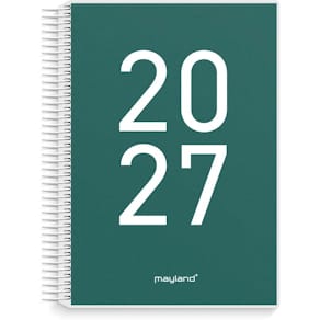 Dagskalender Mayland Senior 2027, 186x238 mm, flerfarvet, FSC