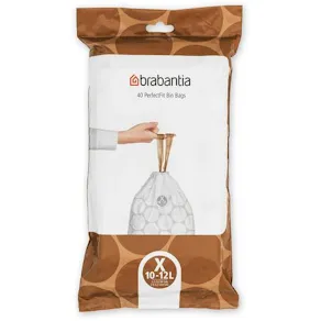 Insatspåse X BRABANTIA 10-12L vit 40/fp
