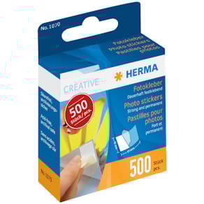 Fotokleber HERMA, Kartonspender, 500 Stück
