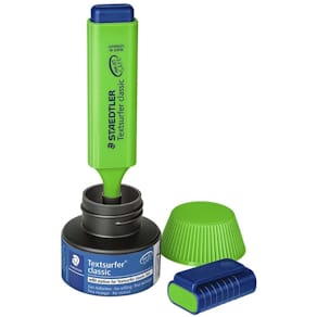 Refillstation STAEDTLER Textsurfer 364, grøn, 4 stk, 488 64-5
