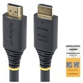 StarTech.com 2m (6.6ft) Premium Certified High Speed HDMI Cable,