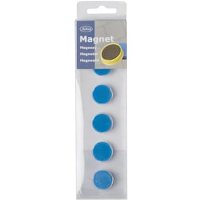 Magnetknappar ACTUAL 20mm blå 6/fp