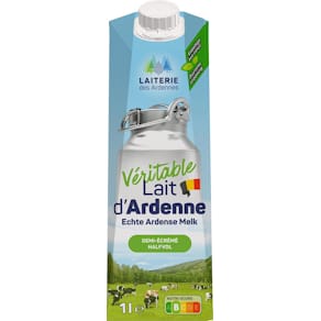 Melk Laiterie des Ardennes Echte Ardense, halfvol, 1 l, pak 6