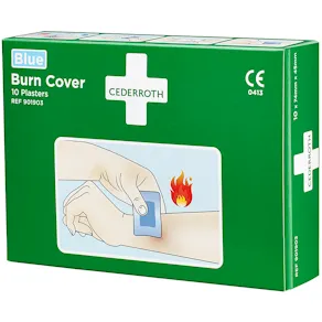 Plåster CEDERROTH Burn cover 10/fp