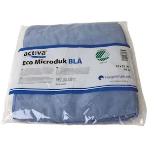 Microfiberduk ACTIVA ECO 32x32cm blå