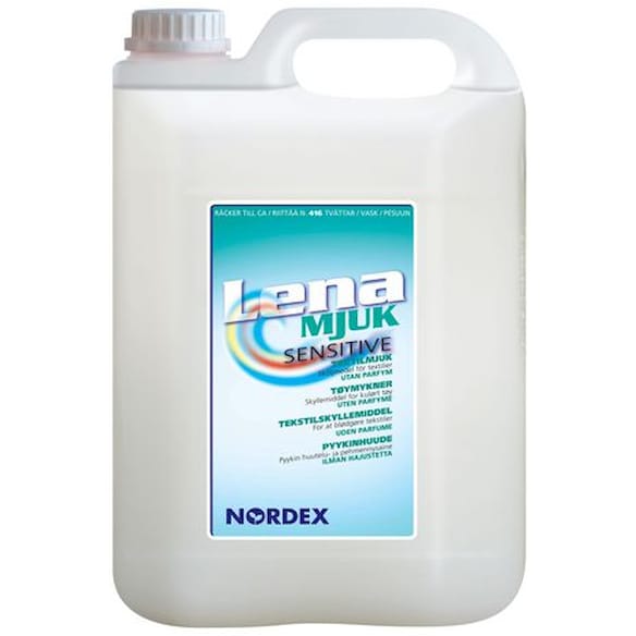 Tøymykner NORDEX Lena Mjuk Sensitive 5L 3st