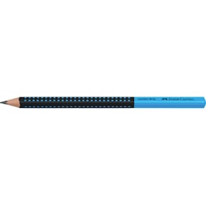 Bleistift Faber-Castell Jumbo Grip, HB, schwarz/blau