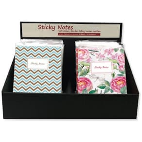 Haftnotizblock DFW Sticky Notes, sortiert, A6, 36 Sets, 9 Motive