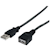 StarTech.com 1,8 m svart USB 2.0-förlängningskabel A till A 