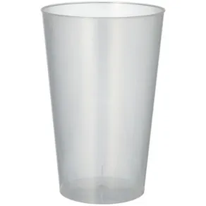 Plastglas återanvändbara 40cl 50/fp