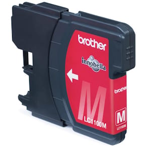 Inktcartridge Brother LC-1100M, magenta, 325 pagina's (OEM)