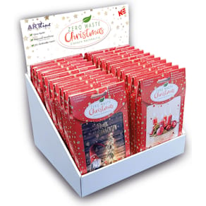 Weihnachtskarte Noname ZERO WASTE CHRISTMAS, 10 Stück, sortiert
