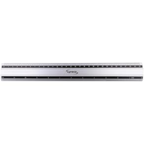 Linjal LYRECO aluminium 30cm