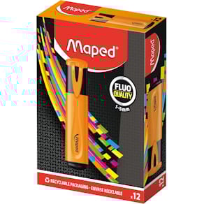 Markeerstift Maped Fluo'Peps Classic, oranje