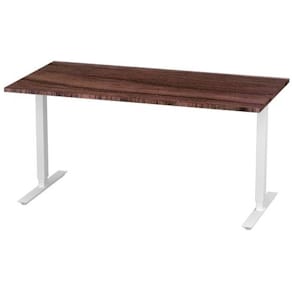 Bord höj/sänk Basic 1600x800 valnöt/vit