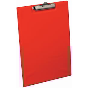 Klemmap Bantex Basics, rood, A4