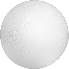Styroporkugel Knorr Prandell, Ø 8 cm, weiß