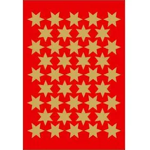 Herma stickers Decor stjärna ø14 guld (3)