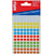 Etiketten Apli rond in etui, 8 mm, geassorteerde kleuren