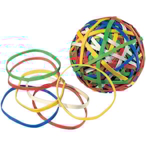 Gummibandkugel Läufer Rondella, Ø 60 mm, sortiert