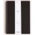Anteckningsbok Grieg Design A4 Svart, 100g, linjerat, spiral