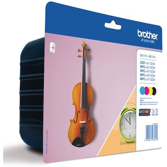 Blekk BROTHER LC127XLVALBPDR Multi (4)