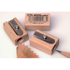 Spitzer KUM Wood, Blockform, Buchenholz, Einfachspitzer, 8 mm, 24