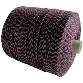 Notariatsgarn WIHEDÜ, 100 g, blau/weiß/rot