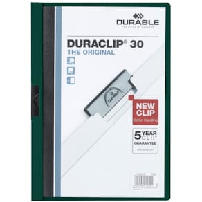 Klemmmappe Durable DURACLIP Original 30, A4, petrol