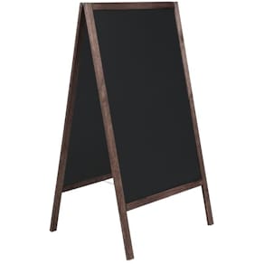 Gatebukk BI-OFFICE 59,4x104cm sort