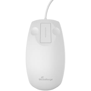 Maus MediaRange Hygiene, optisch, kabelgebunden, weiß