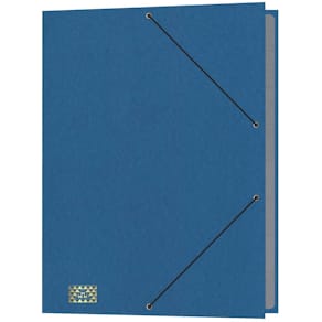 Gummizugmappe RNK, 35x25 cm, blau