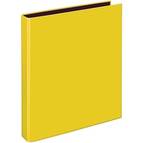 Schulordner VELOCOLOR, A4/2R/25 mm, gelb