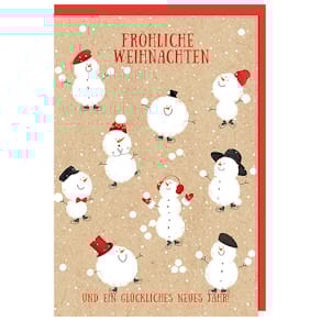 Weihnachtskarte Braun + Company D.T.