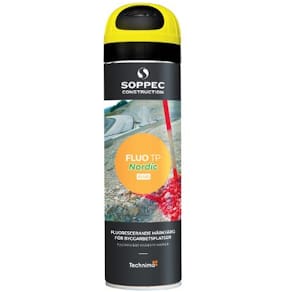 Merkespray SOPPEC Fluo 500ml gul