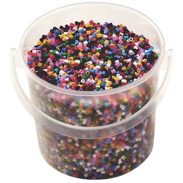 Nabbiperler fargede i bøtte (20000)