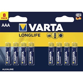 Batteri VARTA Longlife AAA, alkaline 1,5 V (LR03)
