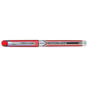 Rollerballpenna PILOT Hi-Tec V5 Grip Fine Röd, 0.5mm